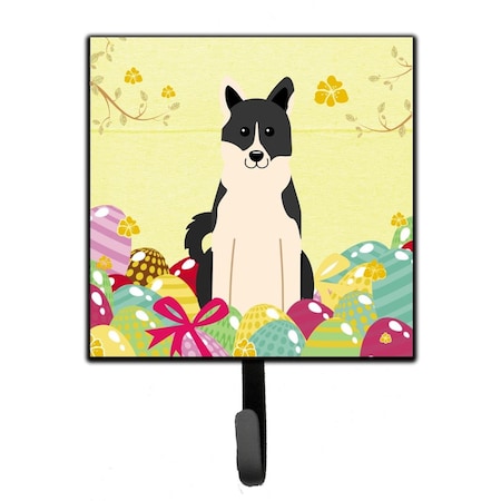 Carolines Treasures Easter Eggs Russo-European Laika Spitz Leash or Key Holder BB6029SH4